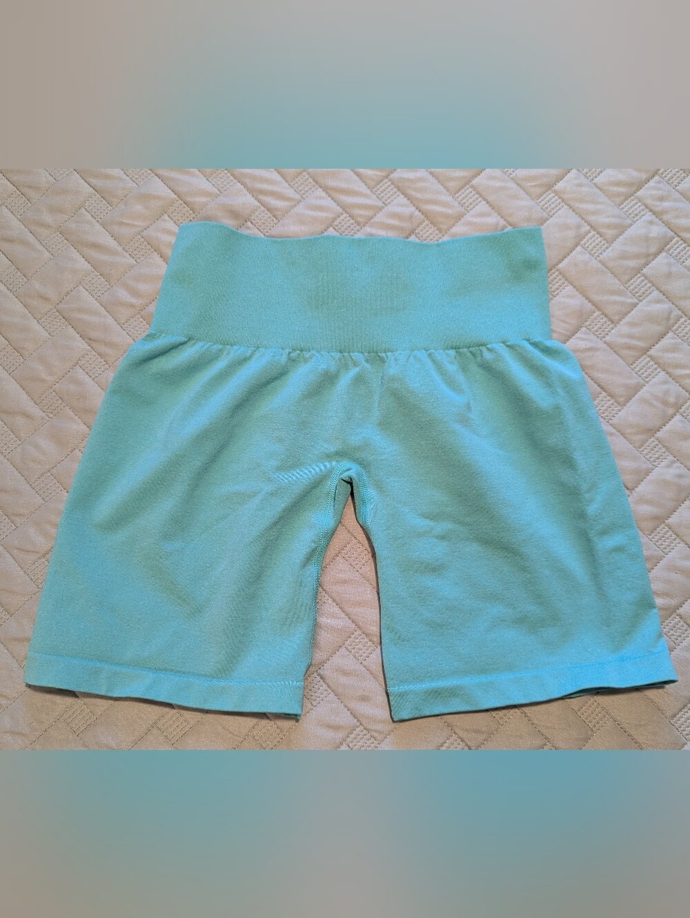 NVGTN Women's Teal Shorts Sz.M  Athletic Gym Yoga Stretch